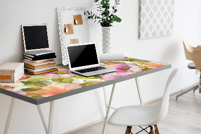 Tapis de bureau Fleurs peintes