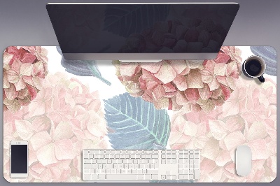 Protège bureau Lit de fleurs dessiné