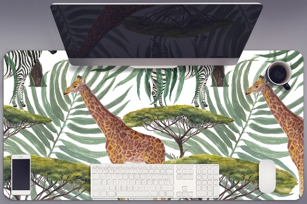 Protège bureau Savannah Animaux