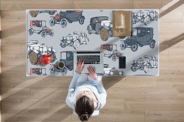 Sous-main bureau Voitures classiques