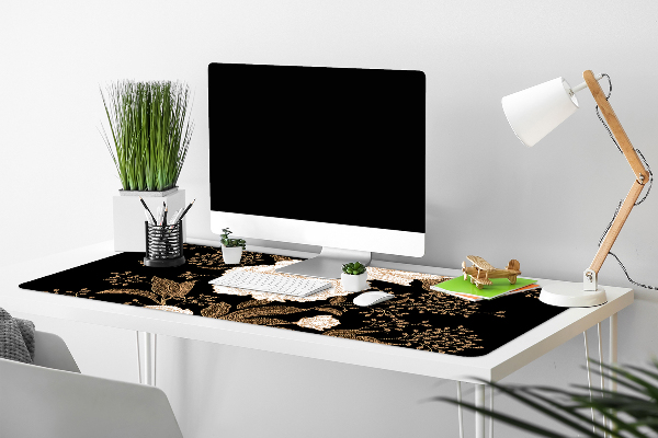 Sous-main bureau Roses de style rétro