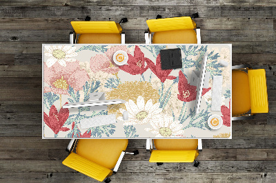 Tapis de bureau Fleurs de printemps