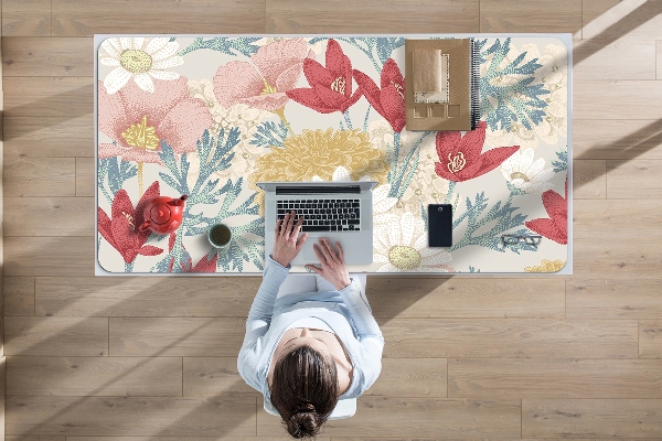Tapis de bureau Fleurs de printemps