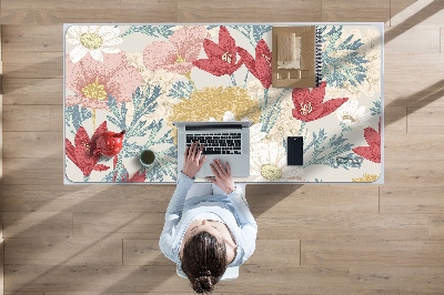 Tapis de bureau Fleurs de printemps