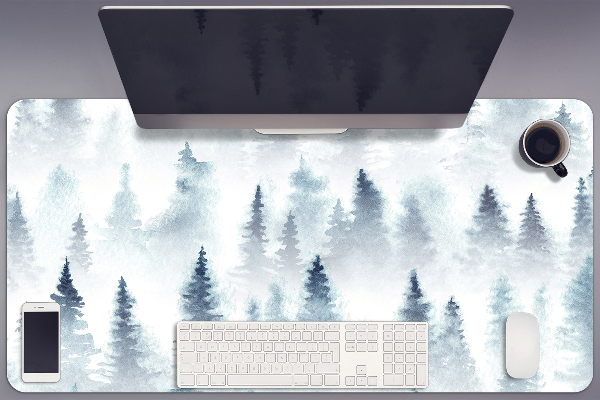 Sous main de bureau Forêt brumeuse