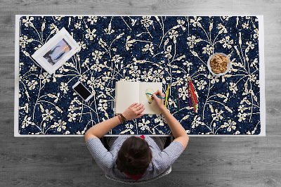 Sous main de bureau Motif floral