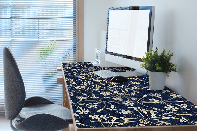 Sous main de bureau Motif floral