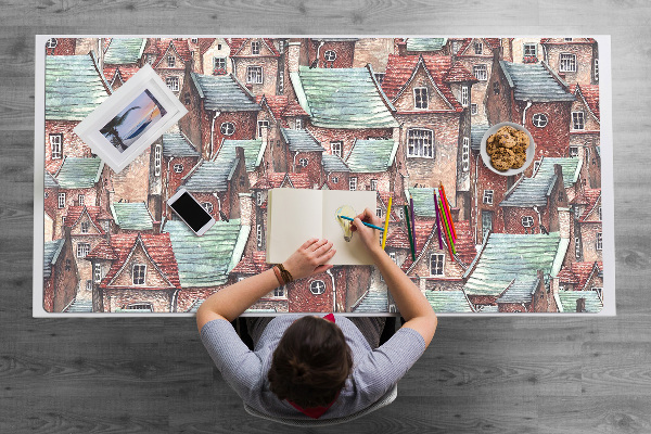 Tapis de bureau Vieille ville