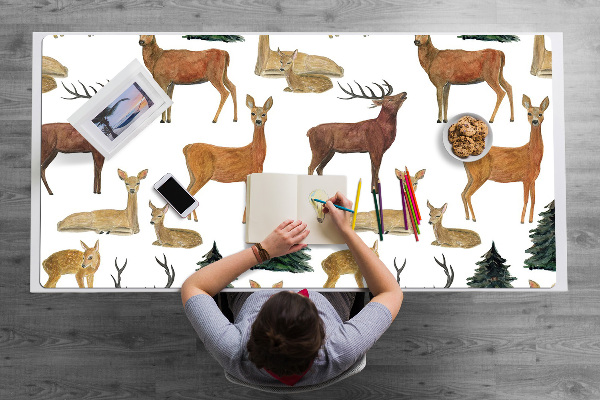 Sous main de bureau Cerf