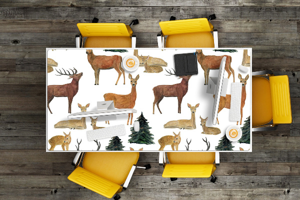 Sous main de bureau Cerf