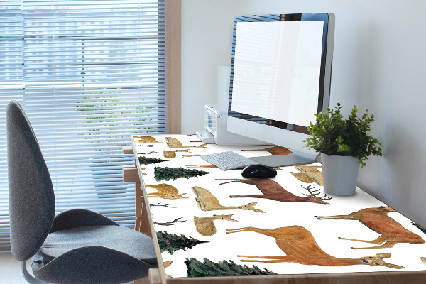 Sous main de bureau Cerf