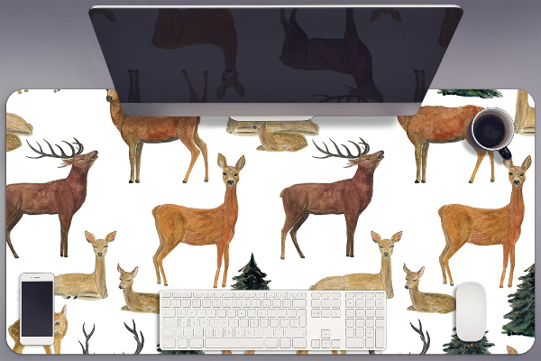 Sous main de bureau Cerf