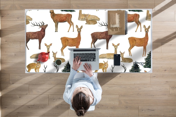 Sous main de bureau Cerf