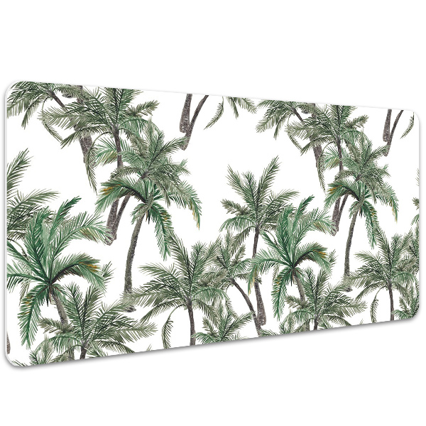 Sous-main bureau Paumes tropicales