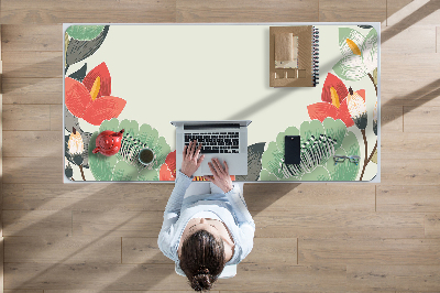 Tapis de bureau Fleurs de printemps