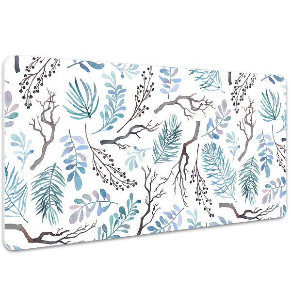 Sous-main bureau Feuilles et branches