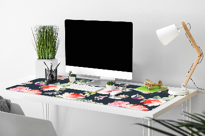 Tapis de bureau Fleurs peintes