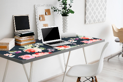 Tapis de bureau Fleurs peintes