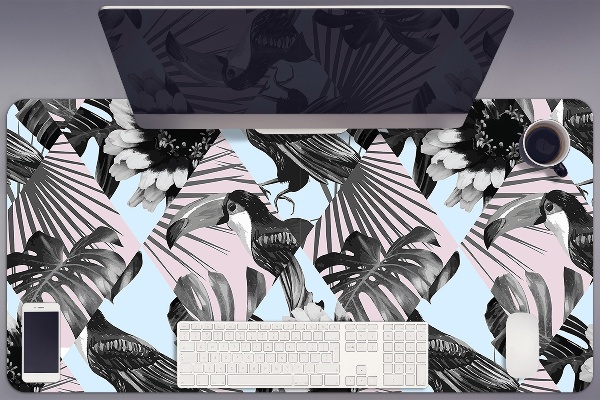 Sous-main bureau Patchwork tropical