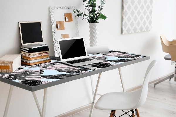 Sous-main bureau Patchwork tropical