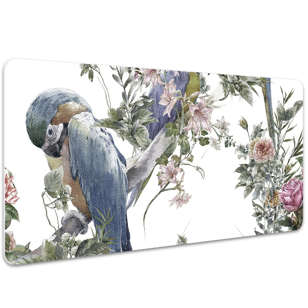 Sous main de bureau Perroquet