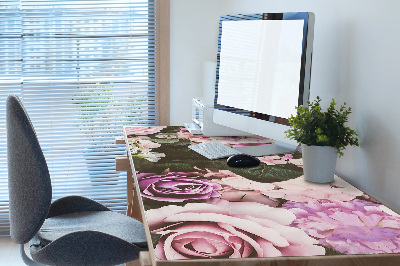 Tapis de bureau Fleurs baroques