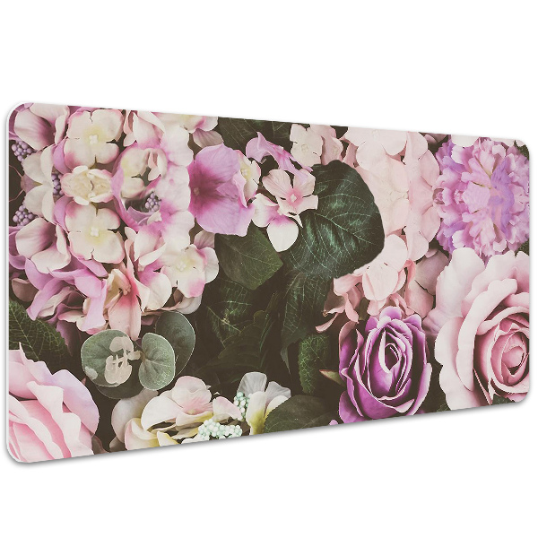 Tapis de bureau Fleurs baroques