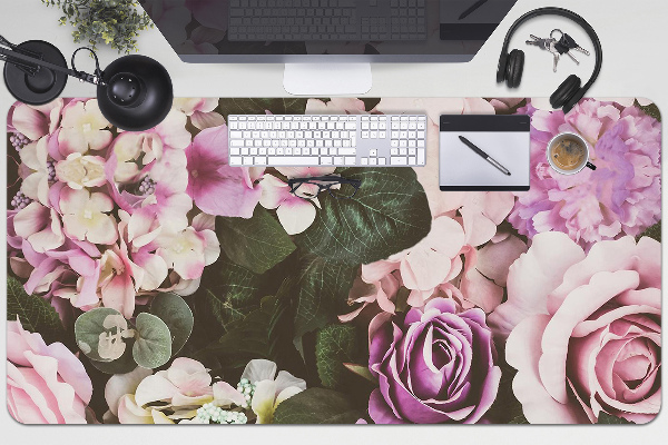 Tapis de bureau Fleurs baroques