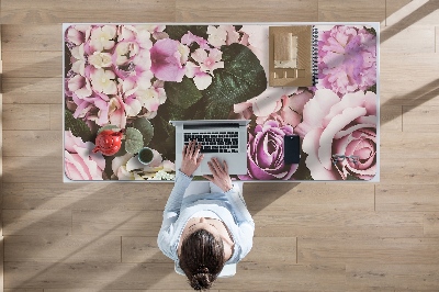 Tapis de bureau Fleurs baroques