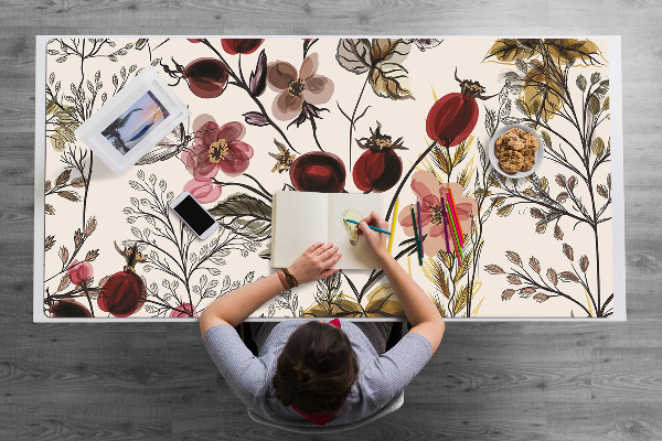 Tapis de bureau Fleurs de terrain