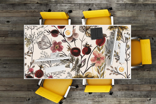 Tapis de bureau Fleurs de terrain