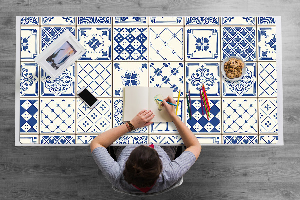 Tapis de bureau Tuiles Azulejos