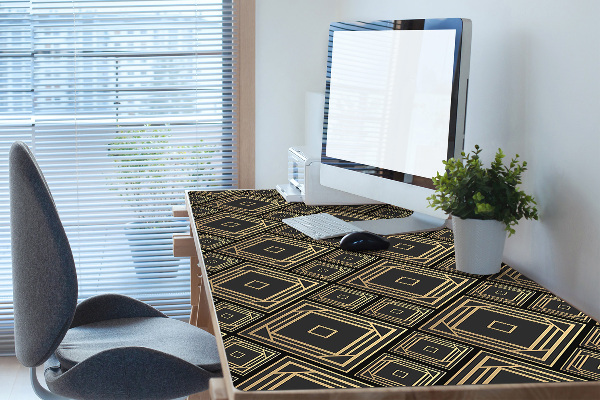 Sous-main bureau Illusion géométrique