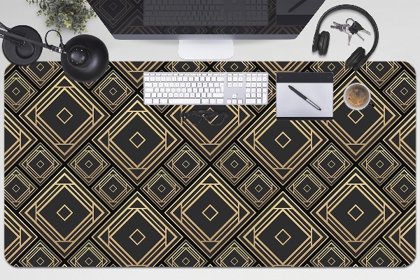Sous-main bureau Illusion géométrique