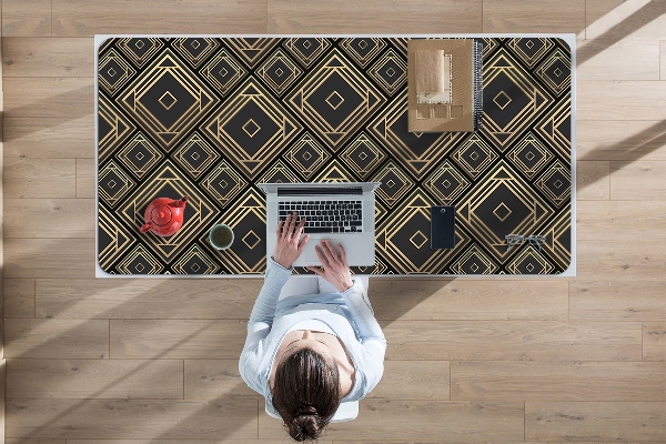 Sous-main bureau Illusion géométrique