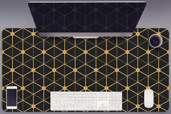 Sous main de bureau Hexagonal
