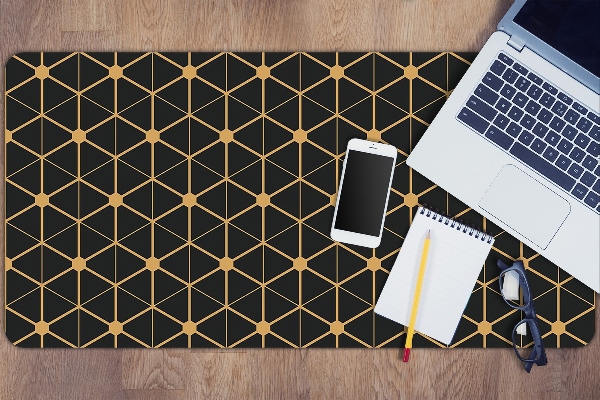 Sous main de bureau Hexagonal