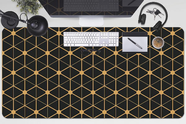 Sous main de bureau Hexagonal
