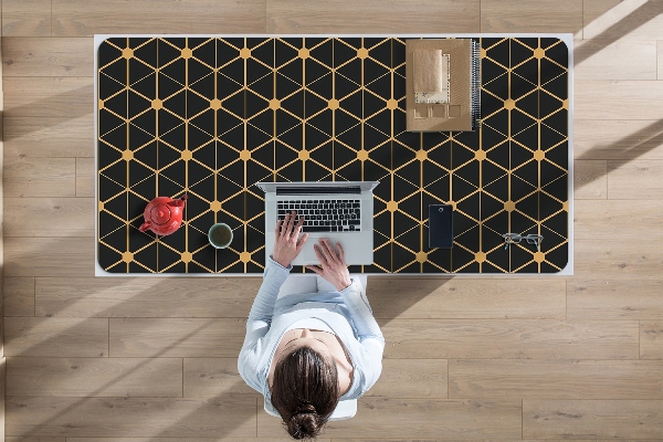 Sous main de bureau Hexagonal
