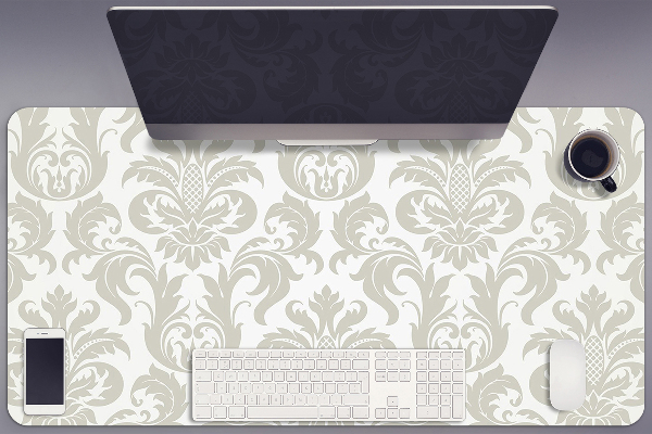 Sous-main bureau Papier peint floral
