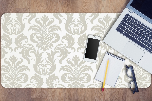 Sous-main bureau Papier peint floral