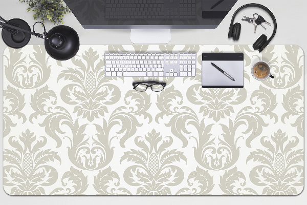 Sous-main bureau Papier peint floral