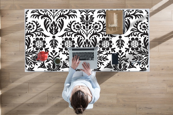 Sous main de bureau Motif floral