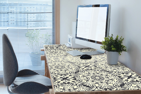 Sous main de bureau Motif floral