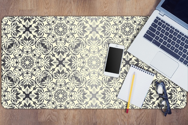 Sous main de bureau Motif floral