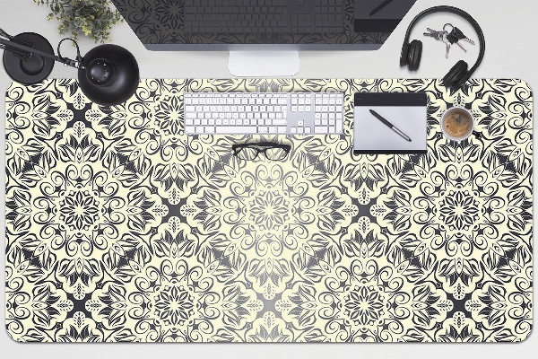 Sous main de bureau Motif floral