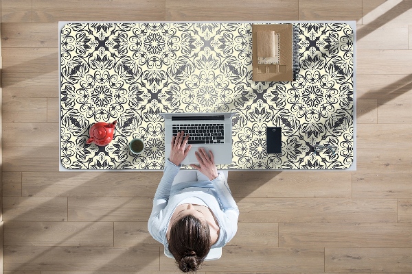 Sous main de bureau Motif floral