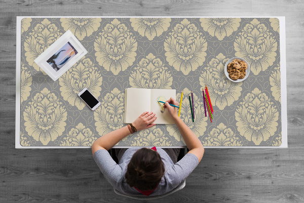 Sous-main bureau Motif damassé
