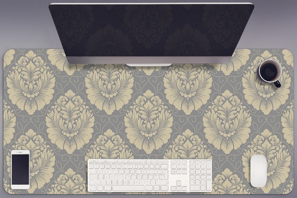 Sous-main bureau Motif damassé