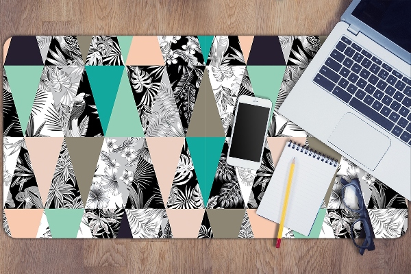 Sous-main bureau Patchwork tropical